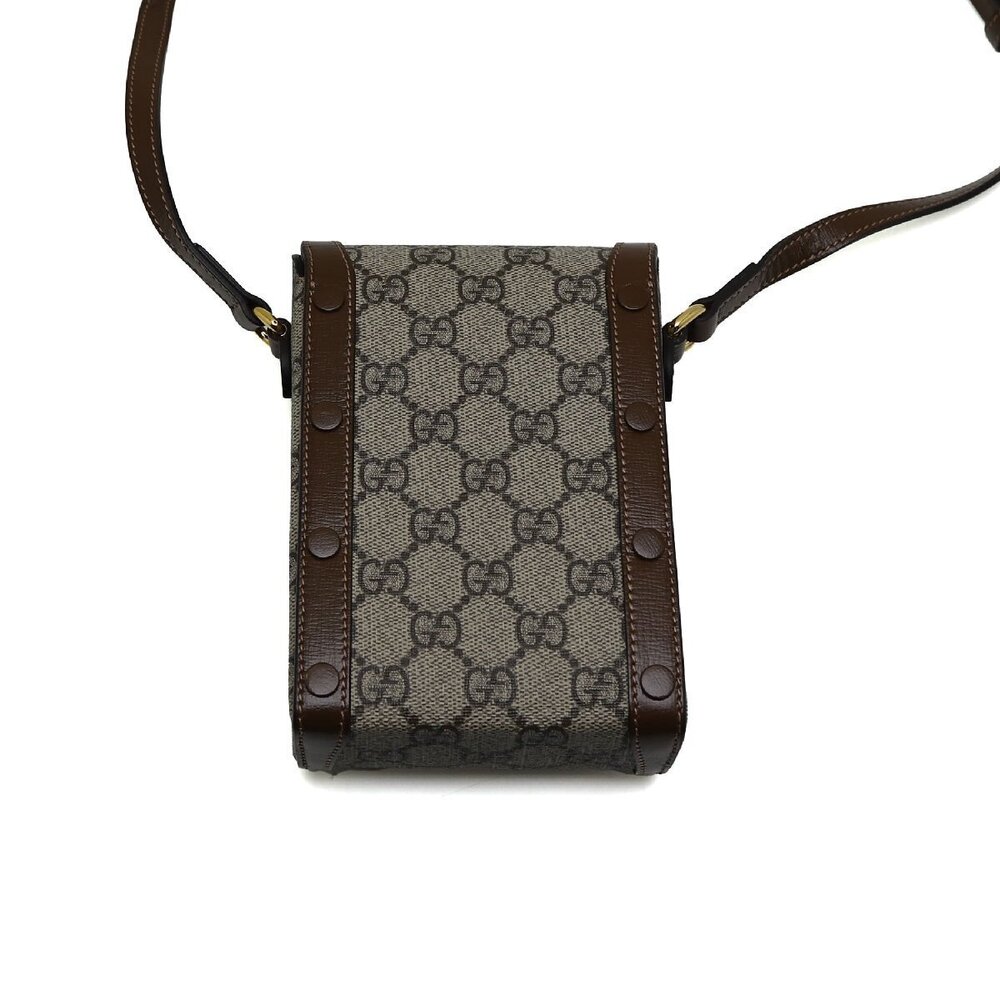 Gucci GG Supreme Horsebit Shoulder Bag Crossbody - Picture 4 of 10